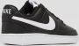 Nike Court Vision Low Sneakers Black White-Photon Dust - Thumbnail 100