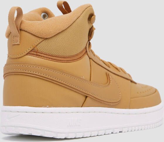 Nike court vision mid winter sneakers geel bruin heren