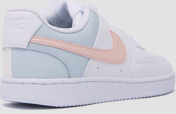 Nike courtvision low sneakers wit roze dames