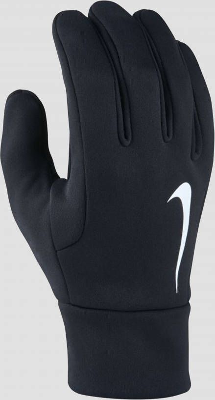 Nike hyperwarm field player voetbalhandschoenen wit zwart