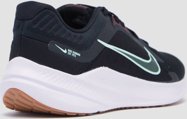 Nike quest 5 hardloopschoenen zwart paars dames