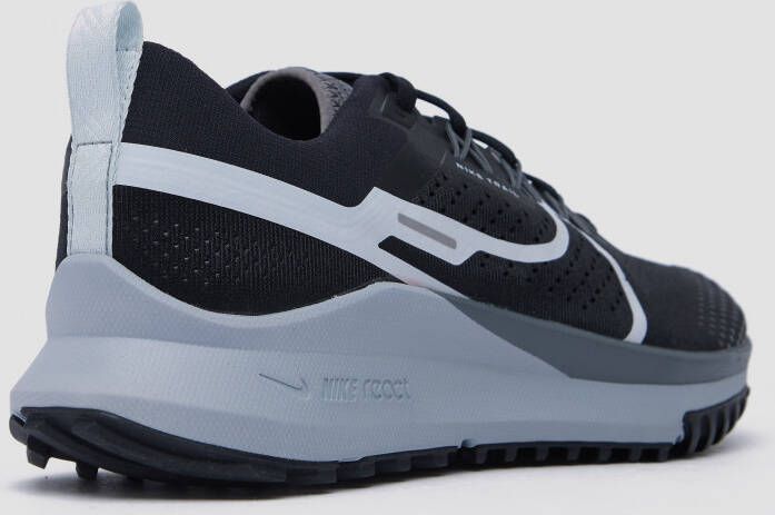Nike react pegasus trail 4 hardloopschoenen zwart grijs heren