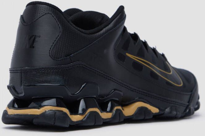 Nike reax 8 sportschoenen zwart goud heren