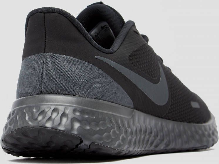 Nike revolution 5 hardloopschoenen zwart grijs heren