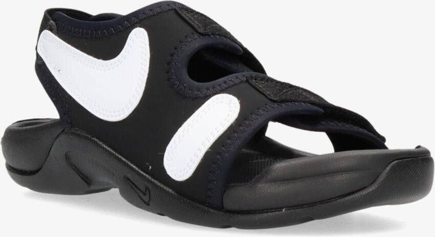 Nike sunrise adjust 6 sandalen zwart wit