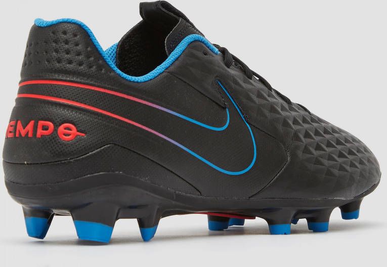 Nike tiempo legend 8 academy mg voetbalschoenen zwart blauw