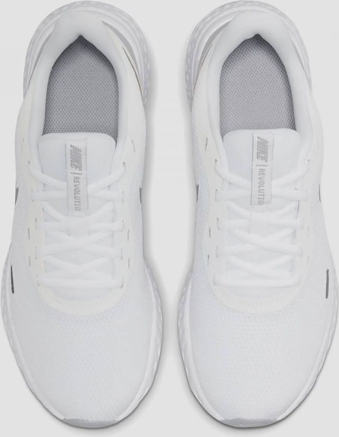 Nike revolution 5 hardloopschoenen wit dames