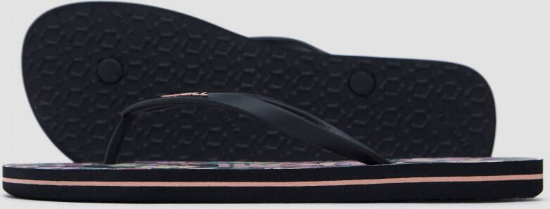 O'Neill profile graphic sandalen zwart roze dames