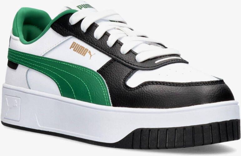 Puma carina street sneakers wit groen dames