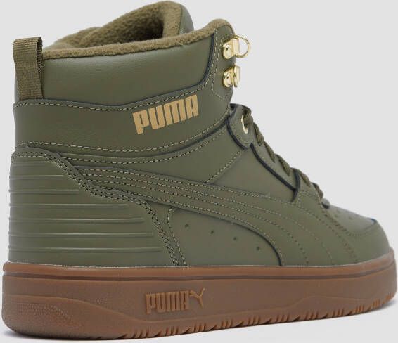 Puma rebound rugged sneakers groen heren