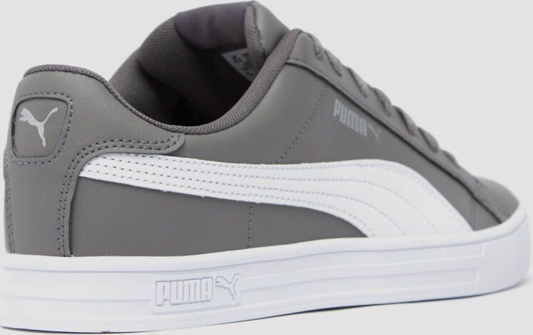 Puma smash vulcanised v3 low sneakers grijs wit heren