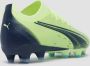 PUMA Ultra Match Gras Kunstgras Voetbalschoenen (MG) Lichtgroen Zwart Blauw - Thumbnail 9