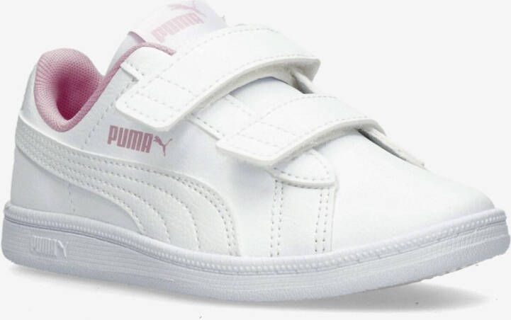 Puma up v sneakers wit roze kinderen