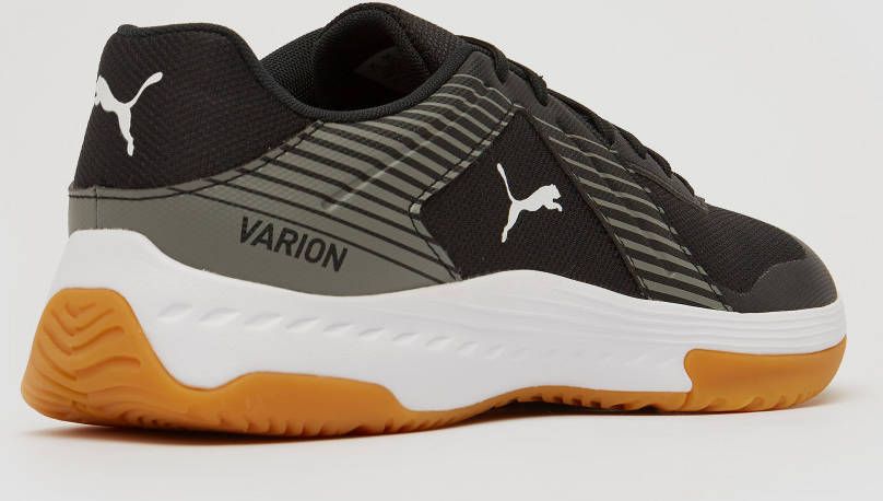 Puma varion indoorschoenen zwart grijs heren