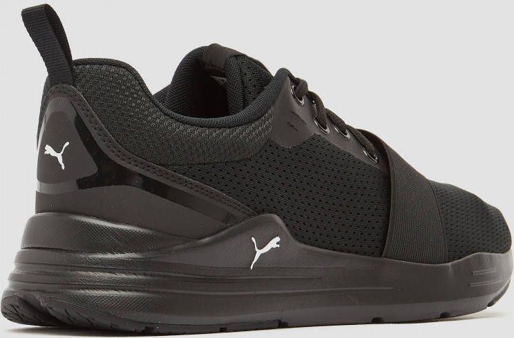 Puma wired run sneakers zwart wit heren