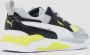 Puma X Ray 2 Square Jr sneakers lichtgrijs wit zwart geel - Thumbnail 2