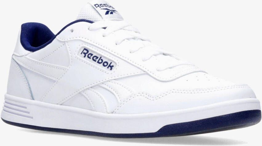 Reebok court advance sneakers wit blauw heren