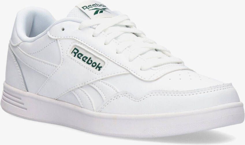 Reebok court advance sneakers wit rood heren