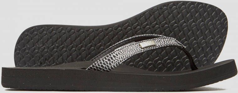 Reef star cushion sassy slippers zwart dames