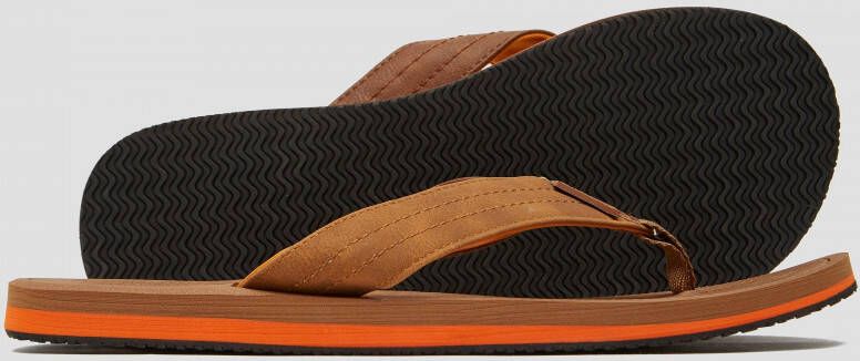 Sinner lobos slippers bruin oranje heren