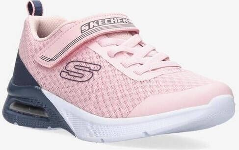 Skechers microspec max sneakers roze kinderen