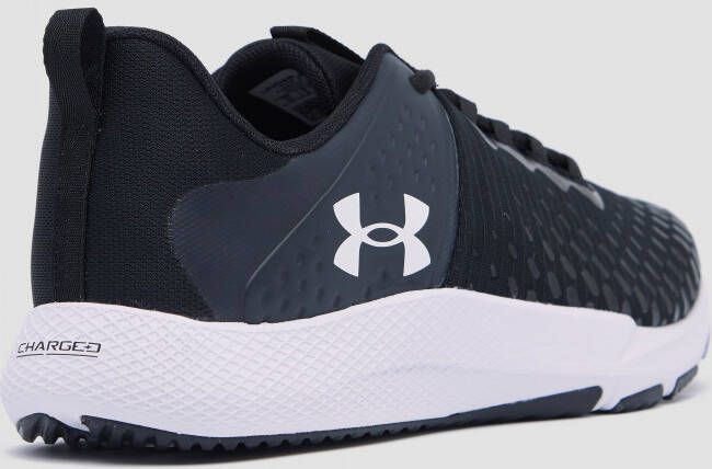 Under Armour charged engage 2 sportschoenen zwart wit heren