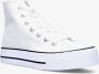 Up Kendall Wit Plateausneakers Dames - Thumbnail 2