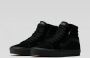 Vans Sk8-Hi Heren Schoenen Black Leer Textil 5 Foot Locker - Thumbnail 3