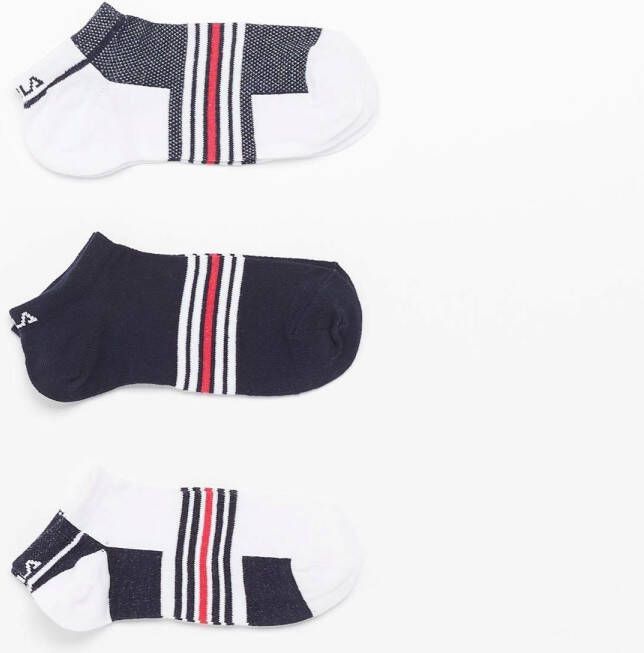 Fila invisible sokken 3-pack wit kinderen