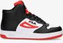 Fila lnx 100 tn mid sneakers zwart wit kinderen - Thumbnail 1