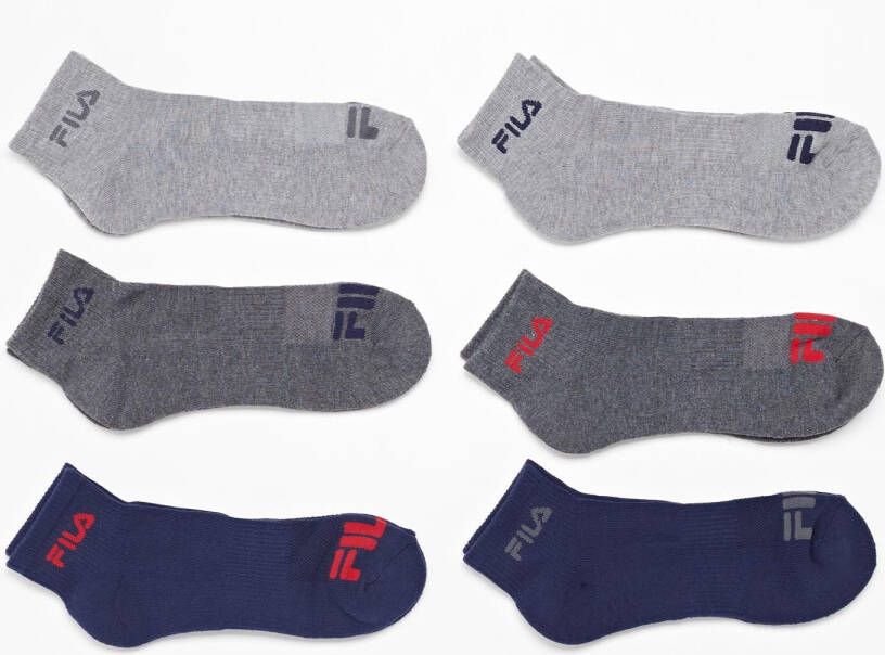 Fila low sokken 6-pack