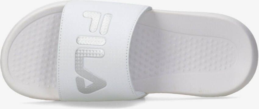 Fila slippers wit zilver dames