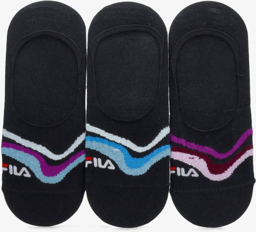 Fila sokken 3-pack zwart