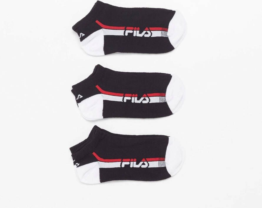 Fila sokken 3-pack zwart dames