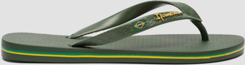 Ipanema classica brasil slippers groen heren