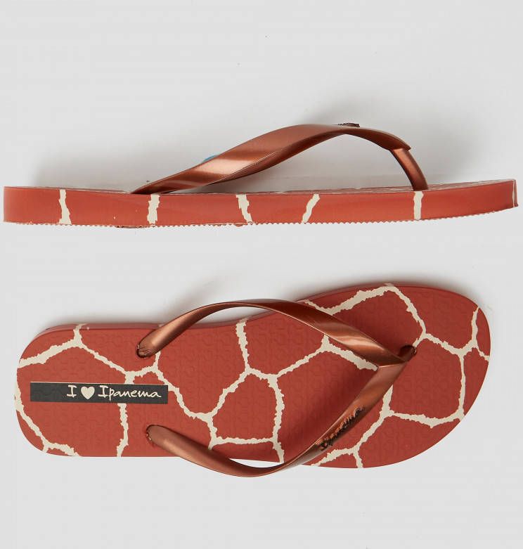 Ipanema i love safari slippers bruin dames