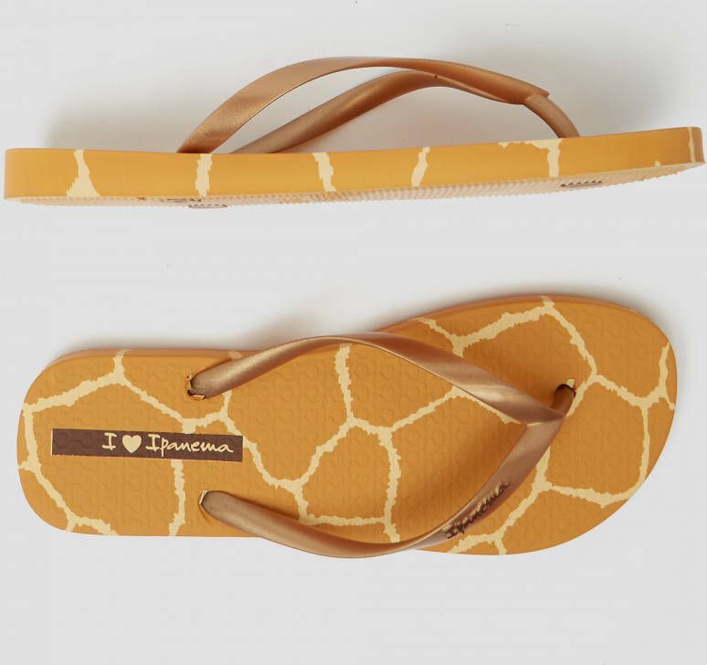 Ipanema i love safari slippers geel dames