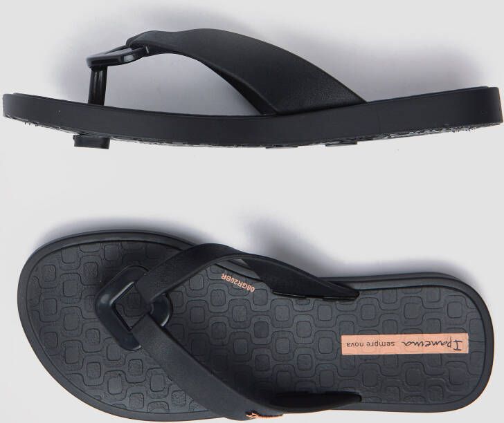 Ipanema nexo slippers zwart kinderen