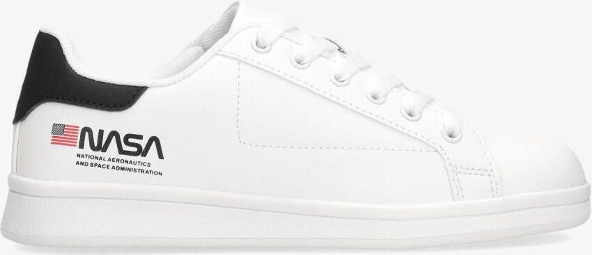 LICENSE nasa court classic sneakers wit zwart kinderen