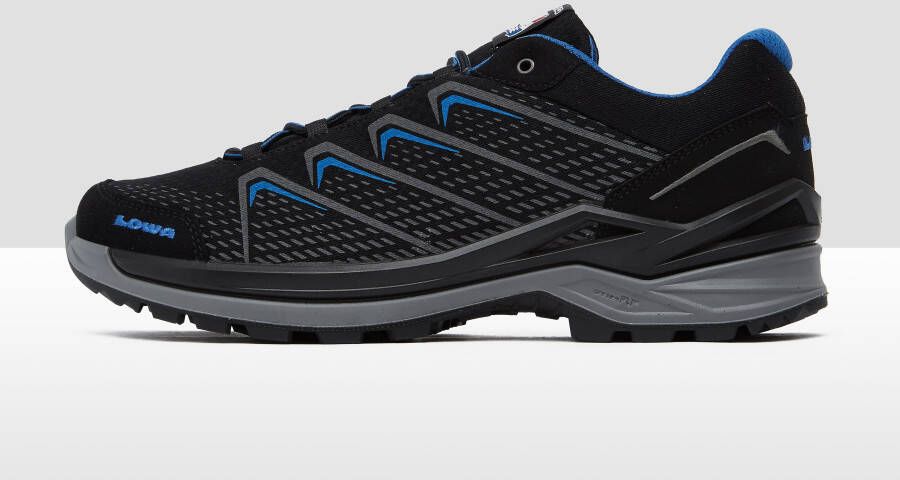 Lowa ferrox nijmegen low gore-tex wandelschoenen zwart blauw heren