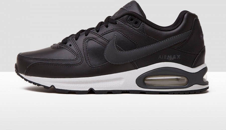 Nike air max command leather sneakers zwart heren