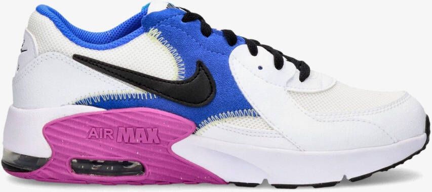 Nike air max excee sneakers wit blauw kinderen