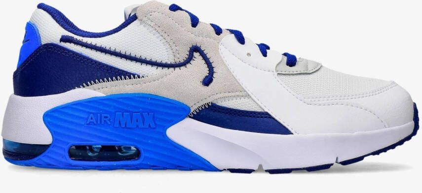 Nike air max excee sneakers wit blauw kinderen