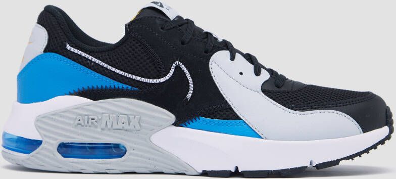 Nike air max excee sneakers zwart blauw heren