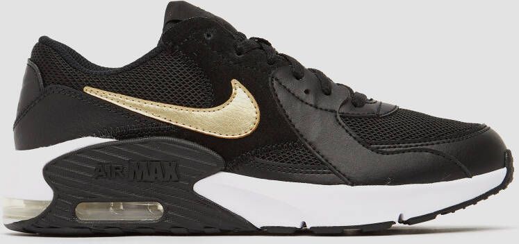 Nike air max excee sneakers zwart goud kinderen