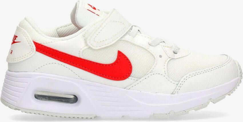 Nike air max sc sneakers wit rood kinderen