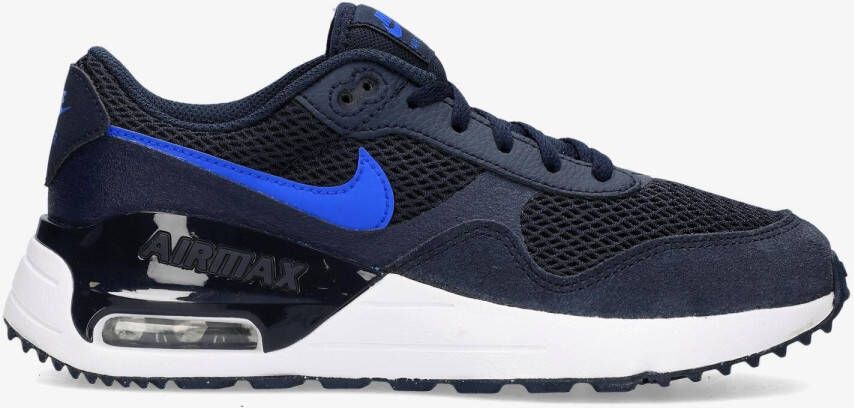 Nike air max systm sneakers wit zwart kinderen