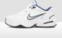 Nike Air Monarch IV fitness schoenen wit zilver metallic - Thumbnail 4