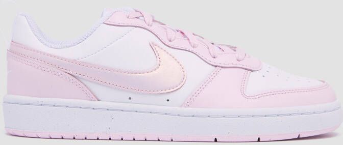 Nike court borough low 2 se1 sneakers wit roze dames