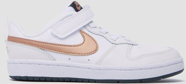 Nike Court Borough Low 2 Wit Metallic Brons PS BQ5451 - Foto 2